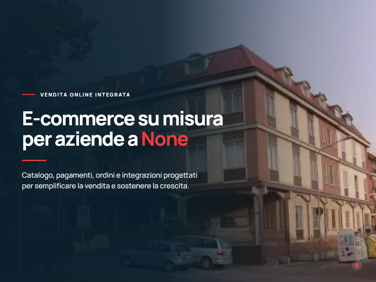 Presentazione di realizzazione e-commerce per aziende di None