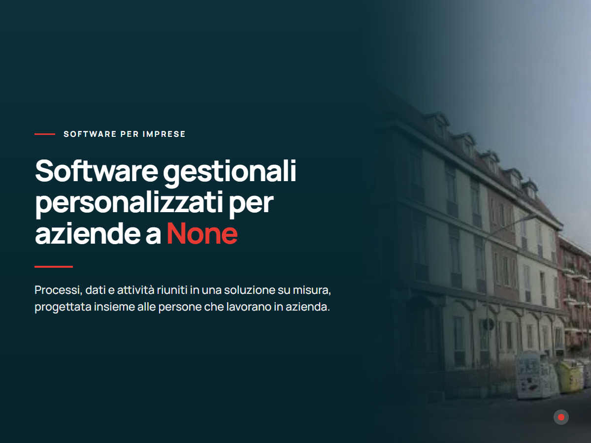 Presentazione di software gestionali personalizzati per aziende di None